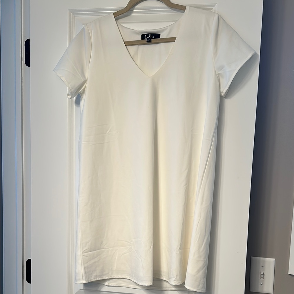 Lulus Women's Cream V-Neck Top